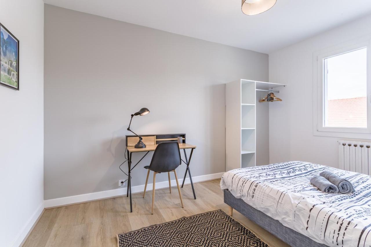 Duplex Providence - Ideal Groupe - Confort - Parking Prive Troyes Buitenkant foto
