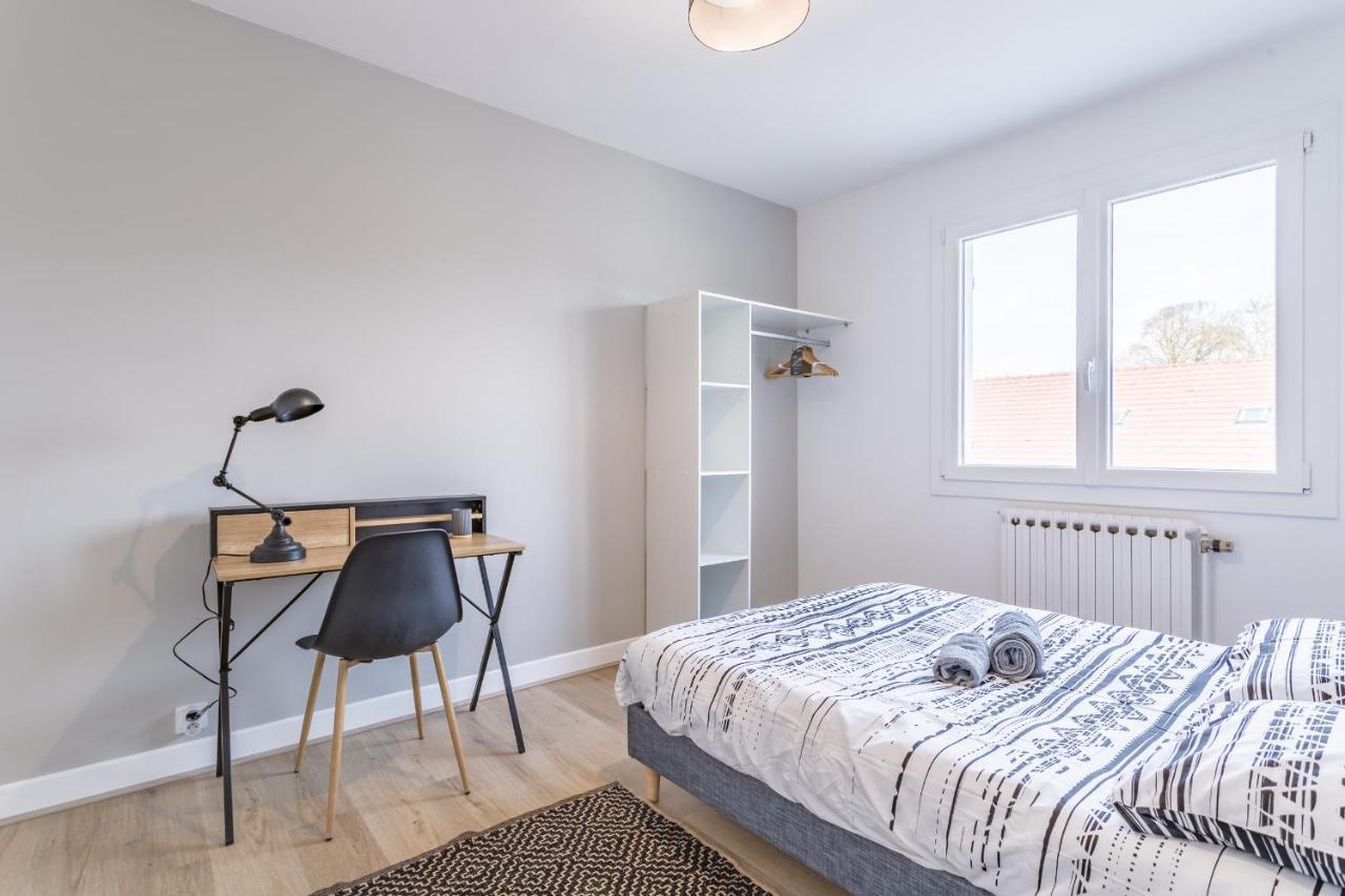 Duplex Providence - Ideal Groupe - Confort - Parking Prive Troyes Buitenkant foto